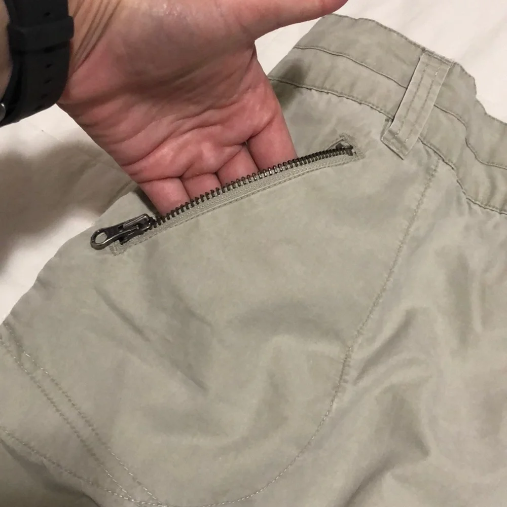 Columbia Light Gray A-Line Utility Skirt